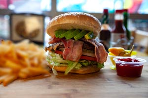 Avocado Bacon Burger